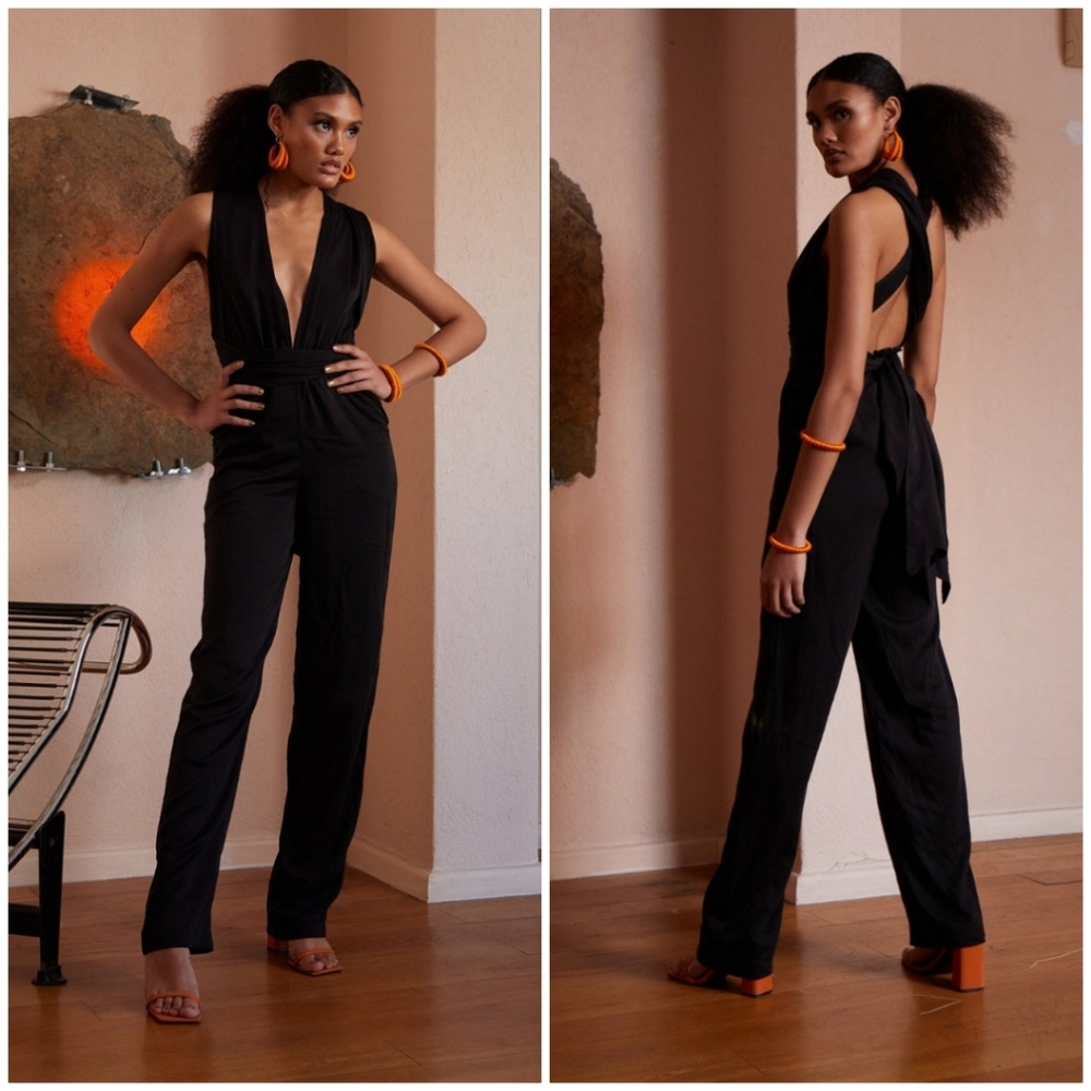 Diarrablu Sustainable UMY Jumpsuit - Solid Noir